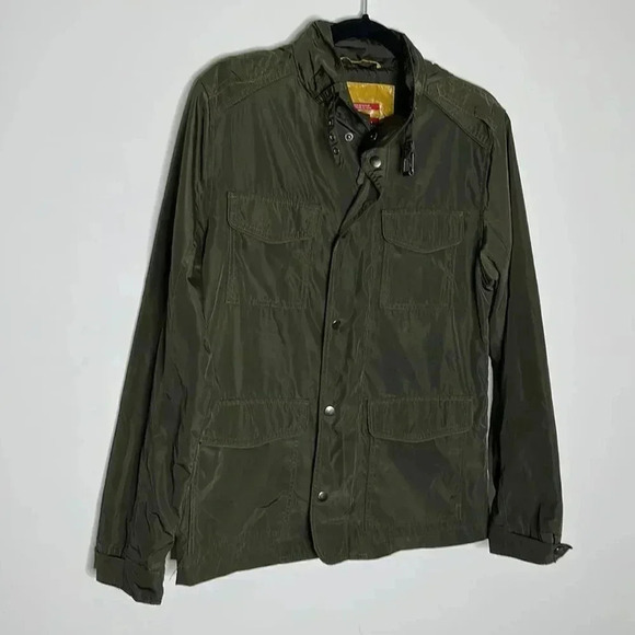Merona Green Rain Jacket - Picture 4 of 11